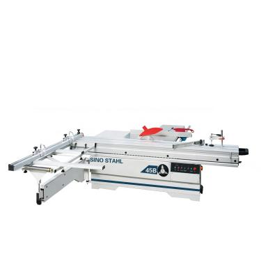 China SINO STAHL 45B horizontal panel saw machine 45 degree electric table saw adjustable sliding table saw cutting machine for sale