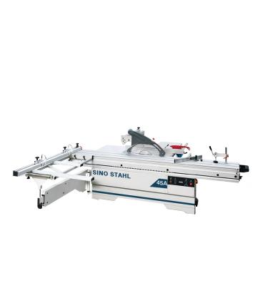 China SINO STAHI 45A Horizontal Miter Saw Sliding Table 45 or 90 Degree Panel Saw High Quality Wood Cutting Sliding Table Saw Machine for sale