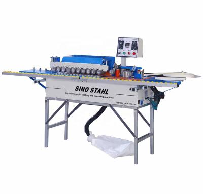 China Building Material SINO STAHL MY06D-4 Small Stores PVC Edging Machine Portable Edger Machine with Pre Milling Automatic Edger Machine for sale