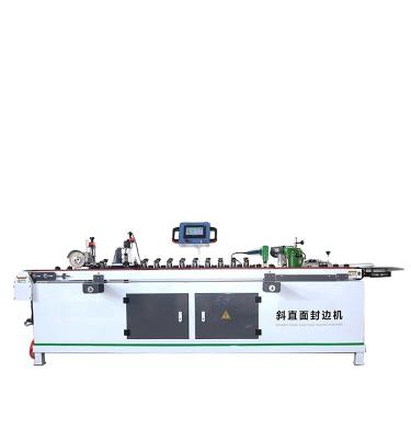 China Building Material SINO STAHL SEC320 High Quality Stores Manual Woodworking 45 Degree 90 Degree Dark Edging Machine for sale