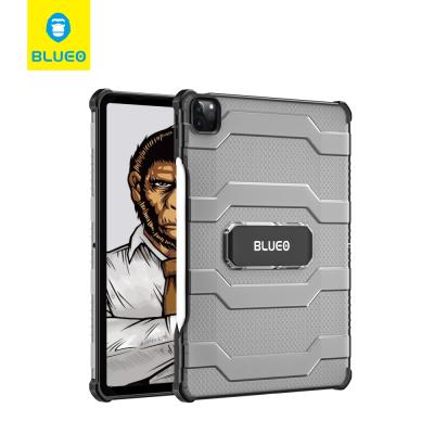 China 100% BLUEO perfect fit for ipad mini air pro apple ipad pocket tablet custom tpu pocket PC rugged shockproof case with kickstand 10.2 11 12.9 for sale