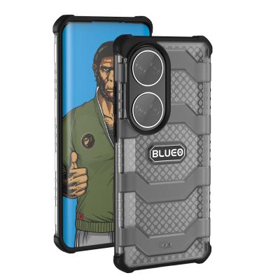 China BLUEO Anti-drop Cell Phone Accessories For Samsung Mobile Phone Case Cover PC tpu Shock Proof Drop Resistance For Huawei P50 P40 Pro Plus for sale