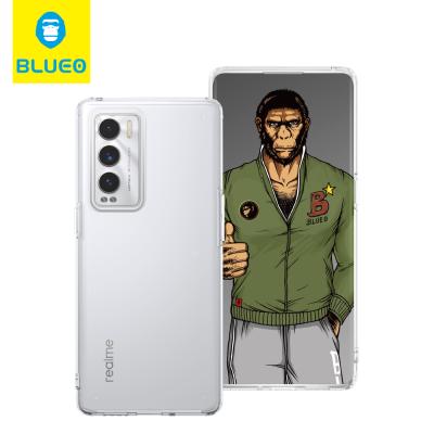 China BLUEO Anti-fall back cover mobile oppo reno 5 pro plus 5g phone cover for oppo realme 6 oppo a93 pro hard phone case for sale