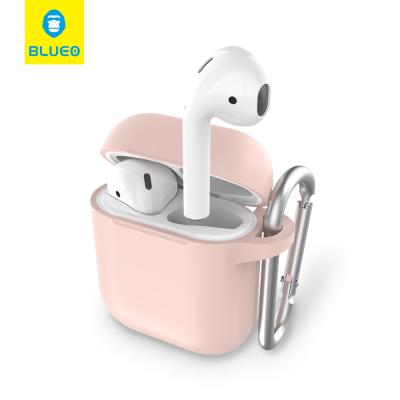 China Soft\Comfortable\Safety\Scratch Cover BLUEO Flexible Earphone Anti Shock For Apple Airpods 2nd GEN Case Silicone Airpods Charging Case For Apple Airpods 3 4 for sale