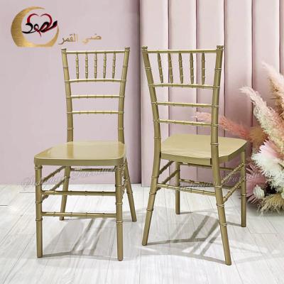 China Good wholesale banquet welding iron or plastic stackable purchase bamboo chiavari chairs for sale