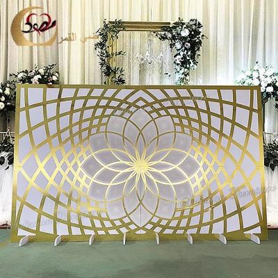 China New banquet background screen party decoration wedding backdrop luxury sales stand for sale