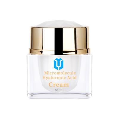 China Natural Anti Aging Skin Care Micromolecule Hyaluronic Acid Moisturizing Whitening Anti Aging Cream for sale