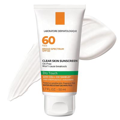 China Sunscreen OEM Face Skin Care SPF 60 PA+++ Summer Beach Playing Protector Anti Sunburn Sunblock Oil-control Antioxidants Sunscreen for sale