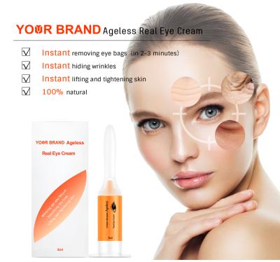 China Wholesale 100% Natural Private Label Anti-Wrinkle Eye Bags Instant Wrinkle Removal Cream For Dark Circles Under Eye Cream for sale