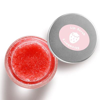 China Free Sample Logo Exfoliator Custom Natural Vegan Lip Care Scrub Remove Dead Skin Exfoliator Sugar Organic Lip Scrub for sale