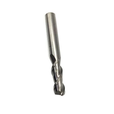 China HIGH SPEED STEEL 2/4 Splines Cutting Diameter D16mm HSS Flat End Mills For Cutting for sale