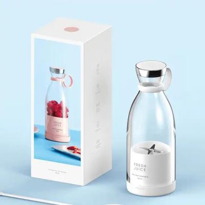 China Portable Juice Home Blenders Fruit Vegetable Tools Mini Ice Bottle Blender USB Pursuit 6 Blades Electric Juicer Cup Confirmed Machine for sale