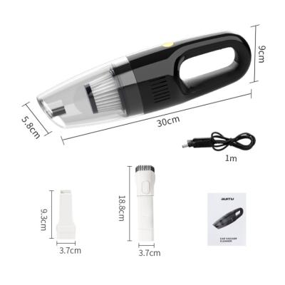 China Hand Plug 12V 120W Wet & Dry Suction Use Wired Hand Held Cord Vacuum Portable Car Vacuum Cleaner for Clean Corner Dust for sale