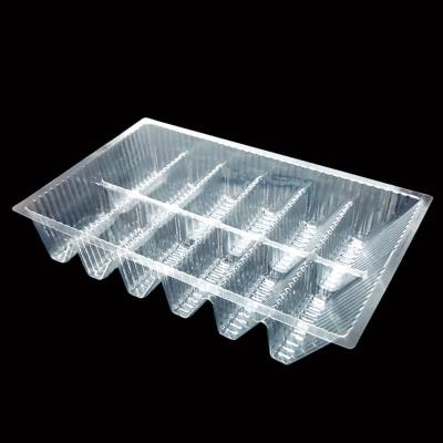 China Recyclable Materials Feature Customized Clear PET Blister Tray for Confectionary for sale