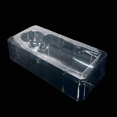 China Customized Clear PET Blister Tray for Lotion Bottle Insert Tray Molded Tray Customized for sale