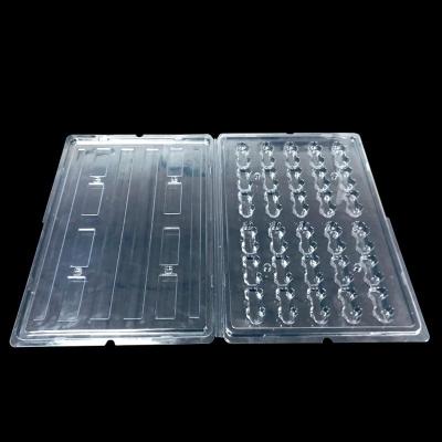 China Design Capabilities PET Antistatic Clamshell Blister for Ballast Electronic Components for sale