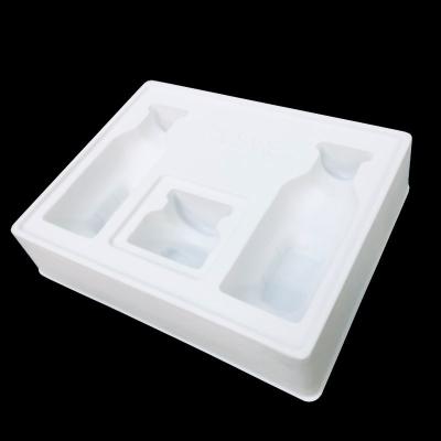 China PS Velvet Cosmetic Insert Tray for 3-Piece Skin Care Kit Industrial Grade Material for sale