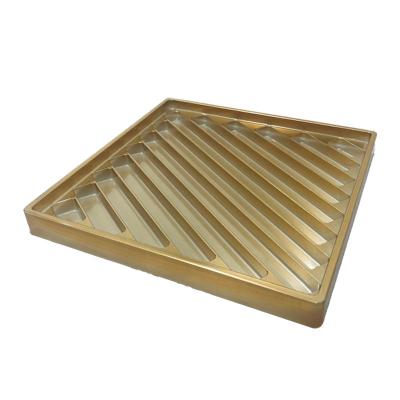 China SH-0321 Custom Chocolate Boxes Luxury Golden PET Blister Tray for Chocolates Pastries for sale