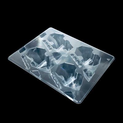 China Transparent PET Turnover Plastic Packaging Blister Tray for Automobile Components Direct for sale