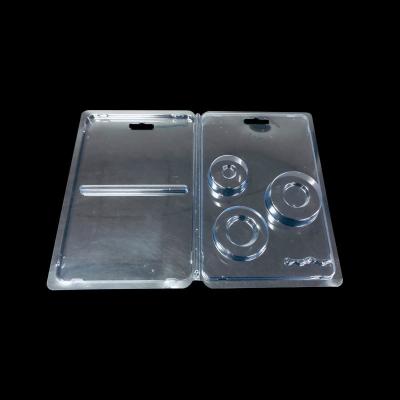 China 10000 MOQ en la caja plegable de plástico de PET personalizada Blister Clamshell para piezas de automóviles en venta