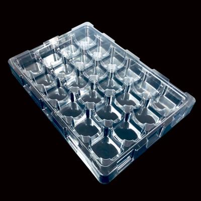 China SH-0054 Clear PET Blister Tray for Testing Kits Diagnostic Tools Custom Order Accepted for sale