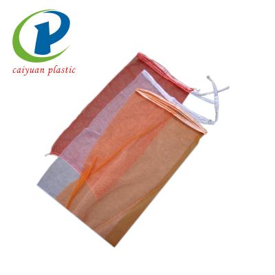 China AGRICULTURE caiyuan top selling cheap fruits foam mesh bag for packing onion potato for sale