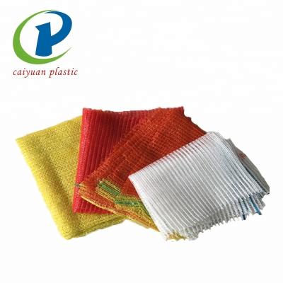 China Agriculture PE raschel mesh bag for onion, orange, potato packaging for sale