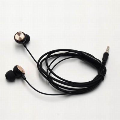 China Hot Selling Universal Mobile Headphones In-Ear Handsfree Music 3.5mm Earphone Wired Earphone In Ear With MIC for sale