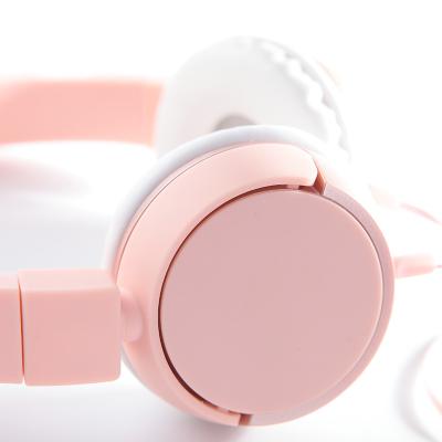 China HIGH FIDELITY Stereo Computer Wired Headset Customizable Auriculares Comfortable Wearing Stereo Earphones With Microphone For Kids for sale