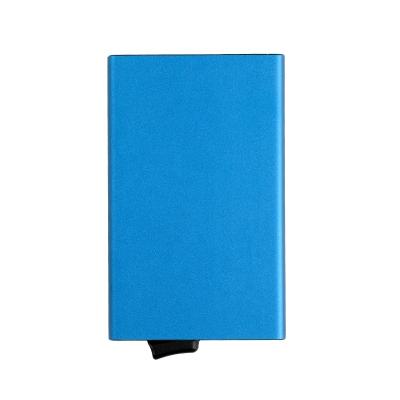 China Fashion Boson Brand Smart RFID Wallet Quality Case Aluminum Card Holder For Men for sale