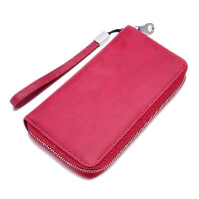 China Lady Factory Price Large Capacity Thin Leather License Card Holder for Men and Women for sale