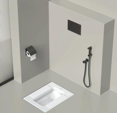 China Water Pressure Combination Toilet Water Tank Rectangle In Wall Bottom Inlet Cistern for sale