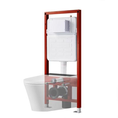 China Water Saving 8.5L Dual Flush Enclosed Toilet Cistern With Side Water Inlet for sale