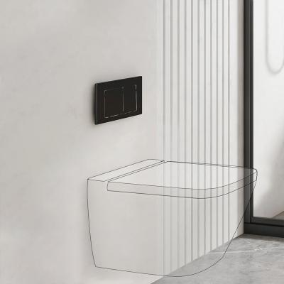 China 400mm Concealed Wall Hung Toilet Tank With Dual Flush Optional Flush Plate for sale