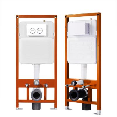 China 4.5kg Concealed Cistern Tank with Flush Panel for Wall Hung Toilets for sale