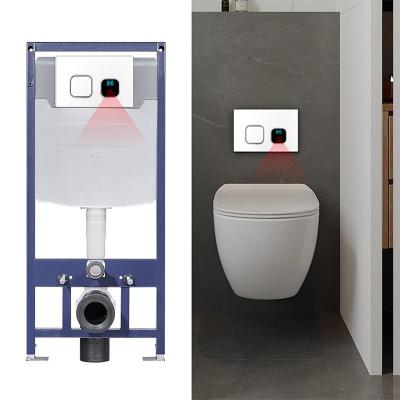 China TUSSON Concealed Cistern Toilet WC Wall Hang Toilet Compact Efficient Design For UK Homes for sale