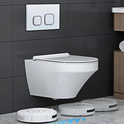 China White / Black Soft Push Button Concealed Toilet Cistern For Dry / Prewall Over 125mm for sale