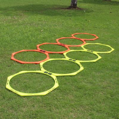 China Wholesale Outdoor Exercising Speed ​​And Agility Football Soccer Training Trapeze Agility Rings for sale