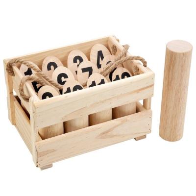 China Wholesale wooden outdoor play game launch set, original game, outdoor yard and lawn games for kids and adults for sale