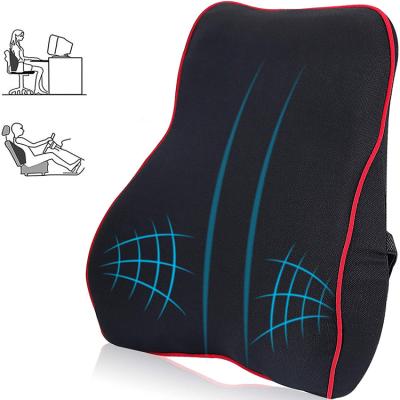 China Wholesale anti-static back cushion, lumbar support pillow, office chair car and wheelchair support back pillow for sale