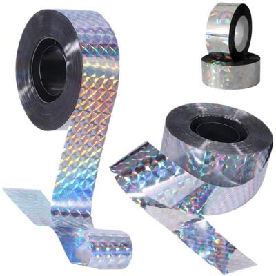 China Sustainable Wholesale Bird Warning Tape, Bird Repellent Tape Keep Birds Away, Reflective Bird Deterrent Tape for sale