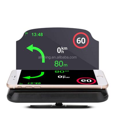 China Wholesale 360 ​​Degree Rotation Newest Technology OBD-II HUD Tire Pressure Plate Car Head Up Display 2018 For Universal Car Models for sale