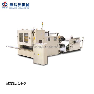 China Tissue Converting CJ-N-5/6 N Ply Paper Towel Making Machine for sale