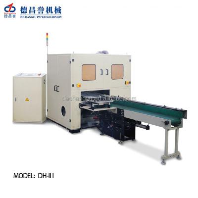 China Tissue Converting DH-III Facial Tissue Log / Hand Towel Saw Horizontal Cutting Machine for sale