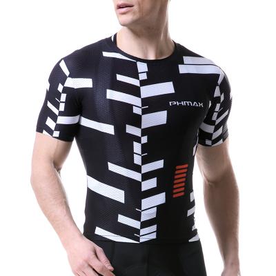 China PHMAX Antibacterial Fitness Base Layer Bike Cycling Clothing Use Tank Tops Compression Top Sports Tight Cycling Shirts Cycling Bicycle Apparel for sale