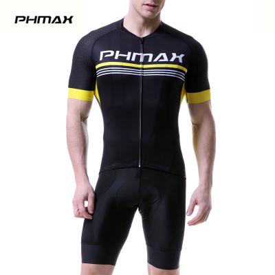 China PHMAX Antibacterial Summer Good Quality Cycling Singlet Set Cycling Clothing Suit MTB Breathable Cycling Sportswear Set Summer Cycling Clothing for sale