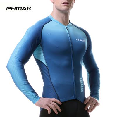 China PHMAX 2019 Breathable Men's Pro Long Sleeve Cycling Jersey Ropa Ciclismo Cycling Jersey Ropa Ciclismo Cycling Clothing Mountain Bike Clothing for sale