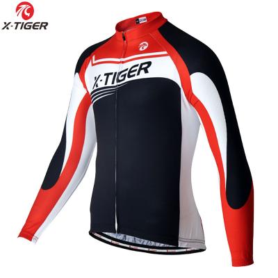 China X-TIGER Antibacterial Sleeves Long Breathable Cycling Tank Tops MTB Bike Apparel Maillot Ropa Ciclismo Sportswear Cycling Clothing Sports Wear for sale