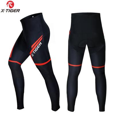 China X-Tiger Antibacterial Men Cycling Long Pants Bike Pants Bike Tight Quick Dry Anti-sweat Pockets Breathable Bike Pants Cycling Clothing for sale