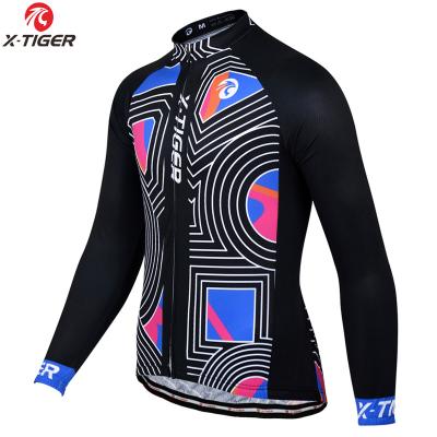 China Antibacterial Winter Fleece Mountain Thermal Bicycle Clothes Bike Wear Cycle Tank Top Uniform With Pockets For Team Cycling Clothing for sale